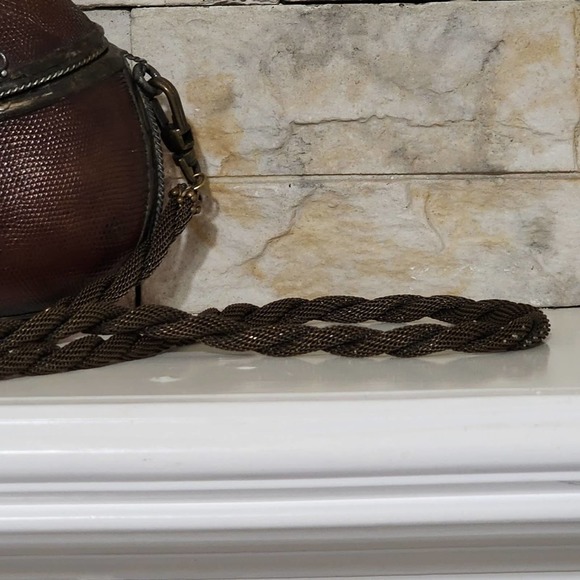 Maya Evangelista Hard Resin Cross Body Bag with Removable Beaded Strap - Picture 6 of 16